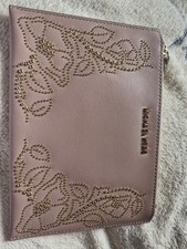 Michael Kors tasche Clutch bag Adele Clutch Zip Saffiano Leder  Ballet neu