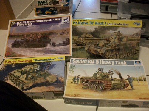 Konvolut panzer fahrzeuge 5 - konvolut,