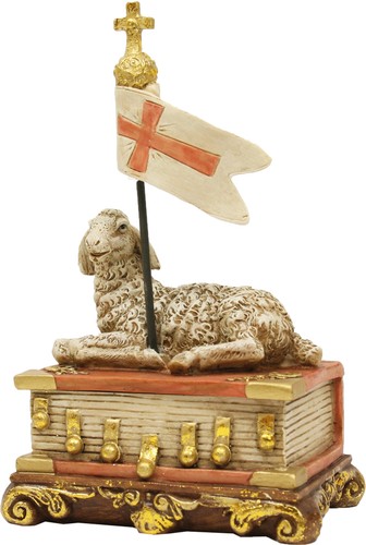 Heiligenfigur schatulle - heiligenfigur,