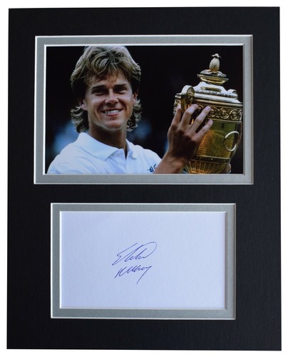 Stefan edberg signed autogramm - edberg,
