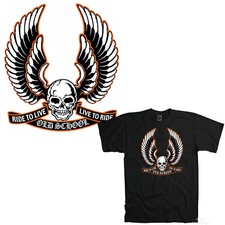 Biker T-Shirt Oldschool Ride