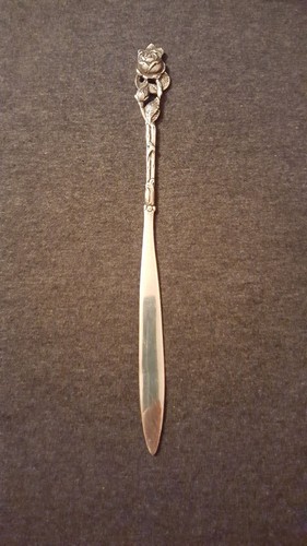 Brieföffner 800 silber antik - brieföffner,
