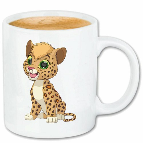 Kaffeetasse leopard baby - leopard,