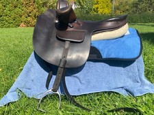 Historischer Damensattel braun zum reiten 