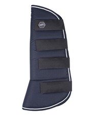 QHP Transportgamaschen Basic mit Fell 4er Set navy