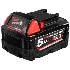 Milwaukee M18B5 18V / 5.0 Ah Li-Ion Ersatzakku Akku