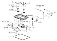Glasabdeckung dometic - -,