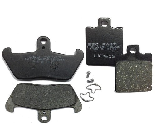 Ebc bremsbeläge set - bremsbeläge,