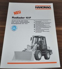 1993 Hanomag Radlader 10F