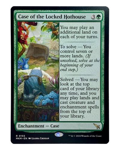 Mtg case the locked - |, of