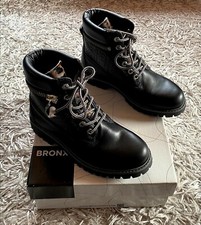 Bronx schnürstiefel schwarz - schnürstiefel,