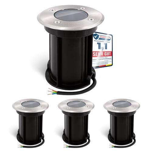 Boru bodeneinbauleuchte - 4x,