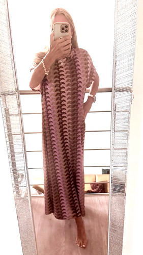 Oversize boho maxikleid - oversize,