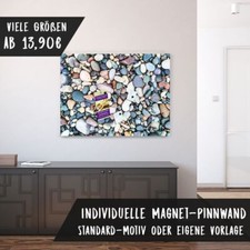 Bedruckte Magnetpinnwand Eisenfolie Whiteboard Magnetwand Motiv Bunte Steine