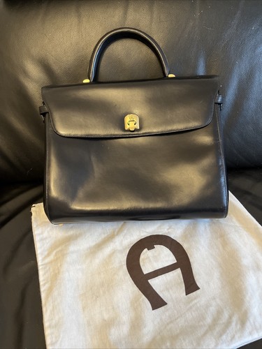 Aigner vintage leder tasche - vintage,