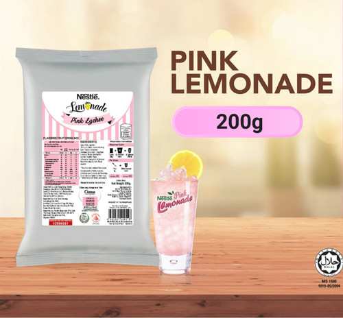 Nestle lemonade pink lychee - lemonade,
