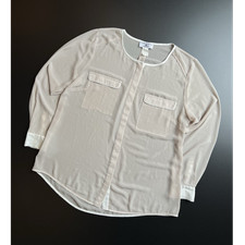 Rick Cardona Bluse Creme Beige