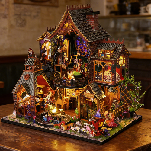 Diy magisches haus bausätze - magisches,