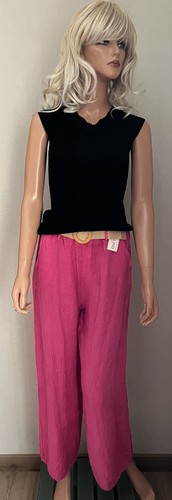 Hose fuchsia 100 leinen - 100%, (made