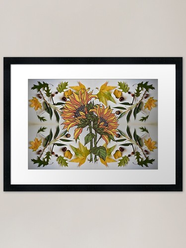 Herbst herbarium collage mit - collage,