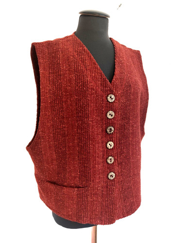 Hopsack damen weste - hopsack,