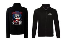 Sweatshirtjacke Schwarz  Biker