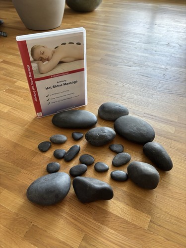 Hot stone massage set - hot,