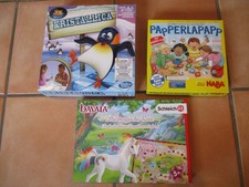 Spielesammlung Gesellschaftsspiele (Papperlapapp, Kristallica, Bayala)