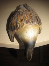 Gans Keramik Deko Figur Länge ca. 18 cm