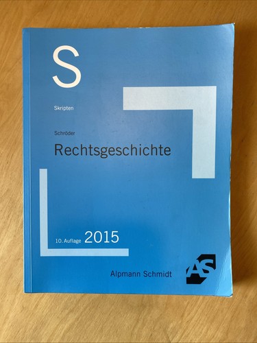 Alpmann schmidt skript - schmidt,