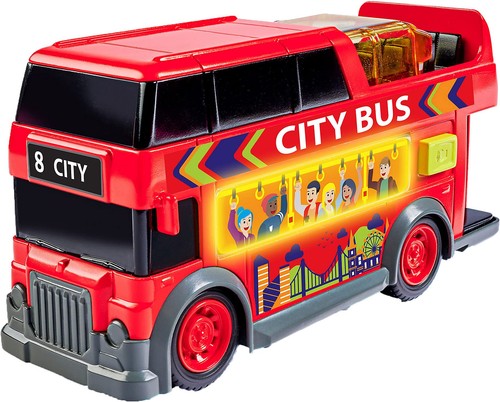 Dickie toys city - bus, spielzeug