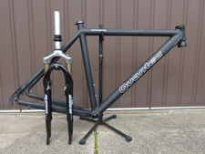 QUANTEC Superlight RAHMEN RH 53cm 28" f. Scheiben- oder Felgenbremsen Aluminium