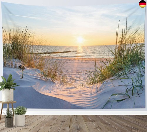 Wandteppich natur wandtuch - natur,