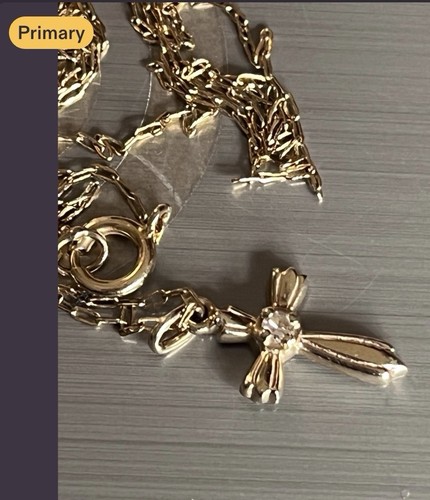 Halskette gold kreuz und - halskette, 14