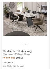 Ausziehbarer Esstisch