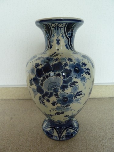 Original delft blau vase - original,