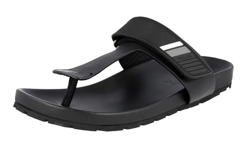 Prada leder zehentrenner - leder,