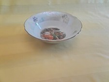 DDR Kahla Porzellan Perlmutt Schale Nymphen d_23 cm