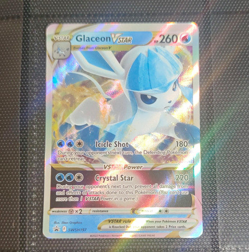 Glaceon vstar 260 holo - vstar,