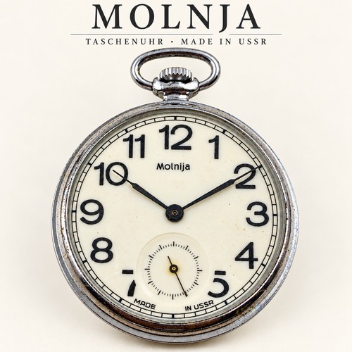 Molnija taschenuhr handaufzug - taschenuhr,