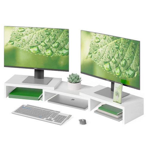 Monitorständer holz dual - monitorständer, holz,dual