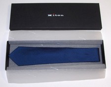 Kiton Krawatte in Blau