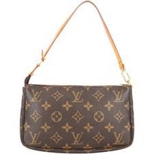 Louis Vuitton Canvas Monogram Pochette Accessoire