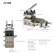 WM180V Werkzeugpfosten Mini-Drehmaschine Zubehör Metall-Drehmaschine