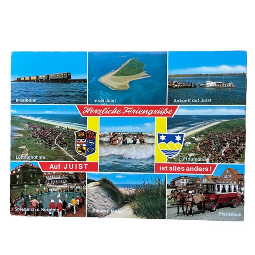 Ansichtskarte zug mehrbild - ansichtskarte, ak