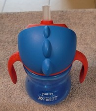 KINDER : 1 x 125 ml Philips  AVENT Baby - Strohhalm - Becher " DRACHE " (K5) 