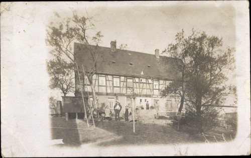 Foto stollberg im - ak,