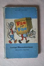 Fix und Fax Kiderbuch DDR Lustige Mäuseabenteuer rar Jürgen Kieser Comic