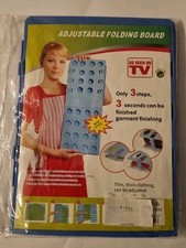 Magic Fast Speed Erwachsene Kleidung Hemd Ordner Organizer Flip Faltbrett blau