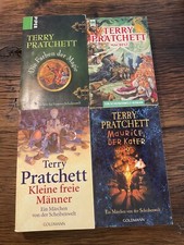 Terry Pratchett Scheibenwelt 4 x TB: Kleine freie Männer, Macbest, Maurice..